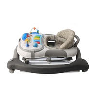 Detské chodítko s hojdačkou a siikónovými kolieskami 3v1 New Baby Magic Sea World II