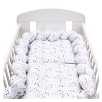 Ochranný mantinel do postieľky vrkoč New Baby Jarabina