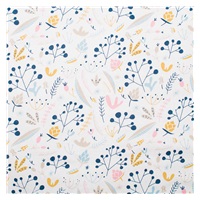 Luxusná šnurovacia Zavinovačka z Minky New Baby Jarabina 75x75 cm