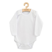 Body dlhý rukáv New Baby II - biele