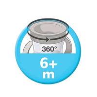 Detský hrnček Mini Magic NUK 360 ° s viečkom zelená