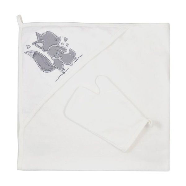 Detská osuška s žinkou Koala Foxy white