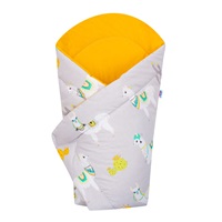 Detská zavinovačka New Baby lama sivo-horčicová