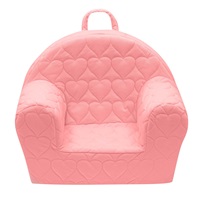 Detské kresielko z Velvet New Baby Srdiečka ružové