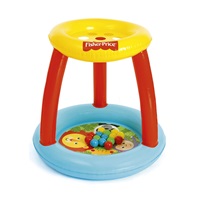 Detské nafukovacie hracie centrum s otvormi na lopty Fisher Price