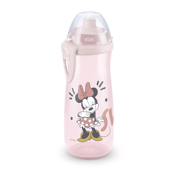Detská fľaša NUK Sports Cup Disney Mickey 450 ml red