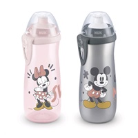 Detská fľaša NUK Sports Cup Disney Mickey 450 ml red