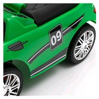 Detské odrážadlo so zvukom a vodiacou tyčou Baby Mix RACER biele (poškodený obal)