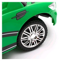 Detské odrážadlo so zvukom a vodiacou tyčou Baby Mix RACER biele (poškodený obal)