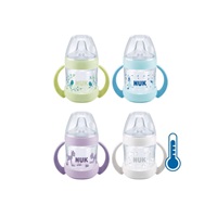 Dojčenská fľaša na učenie NUK Nature Sense s kontrolou teploty 150 ml biela