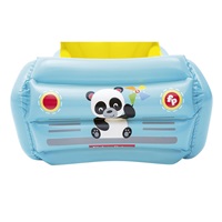 Detské nafukovacie autíčko Fisher-Price s loptičkami 119x79x51 cm