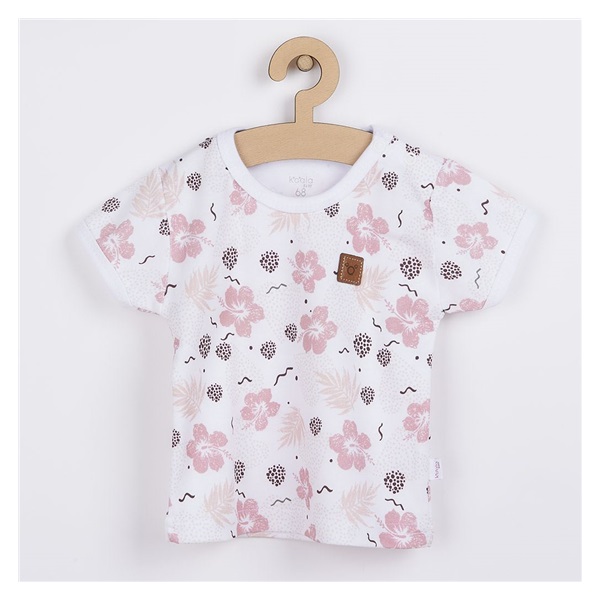 Dojčenské tričko s krátkym rukávom Koala Flowers