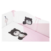 3-dielne posteľné obliečky Belisima LILO & LU 100/135 ružová