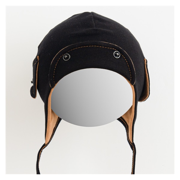 Jarná dojčenská čiapočka New Baby Special One čierna