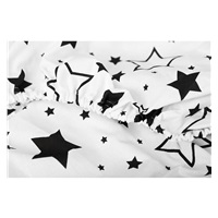Prestieradlo do postieľky s potlačou Sensillo 120x60 cm hviezdičky