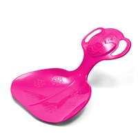 Detský sánkovací klzák lopata Baby Mix COMFORT LINE M rúžový
