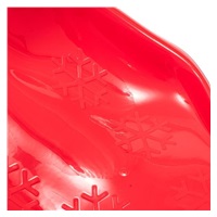 Detský sánkovací klzák lopata Baby Mix COMFORT LINE XL červený