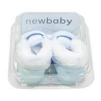 Dojčenské zimné capačky New Baby modré 3-6 m