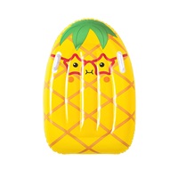 Detské nafukovacie lehátko rukoväťami  Bestway Ananas 84cm x 56cm