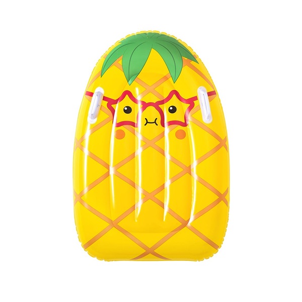 Detské nafukovacie lehátko rukoväťami  Bestway Ananas 84cm x 56cm