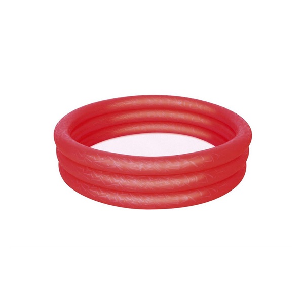 Detský nafukovací bazén Bestway 102x25 cm červený