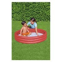 Detský nafukovací bazén Bestway 102x25 cm červený