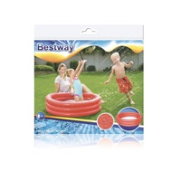Detský nafukovací bazén Bestway 102x25 cm červený
