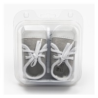 Dojčenské tenisky capačky New Baby jeans sivá 6-12 m