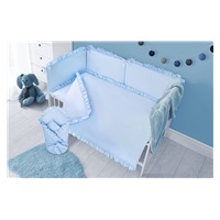 6-dielne posteľné obliečky Belisima PURE 90/120 turquoise