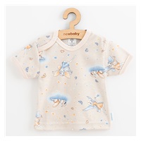 Dojčenské bavlnené tričko s krátkym rukávom New Baby Víla