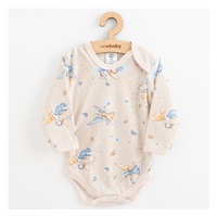 Dojčenské bavlnené body s dlhým rukávom New Baby Víla