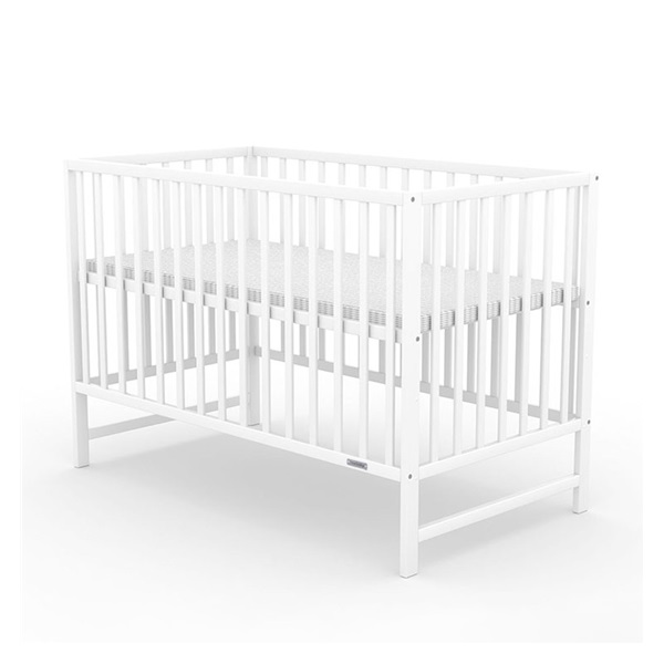 Detská postieľka New Baby BASIC biela