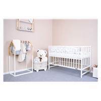 Detská postieľka New Baby BASIC biela