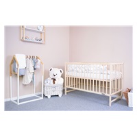 Detská postieľka New Baby BASIC prírodná