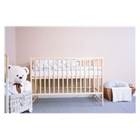 Detská postieľka New Baby BASIC prírodná