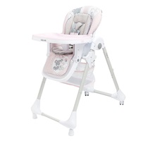 Jedálenská stolička Baby Mix Infant pink