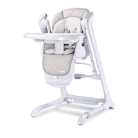 Detská jedálenská stolička 2v1 Caretero Indigo light grey