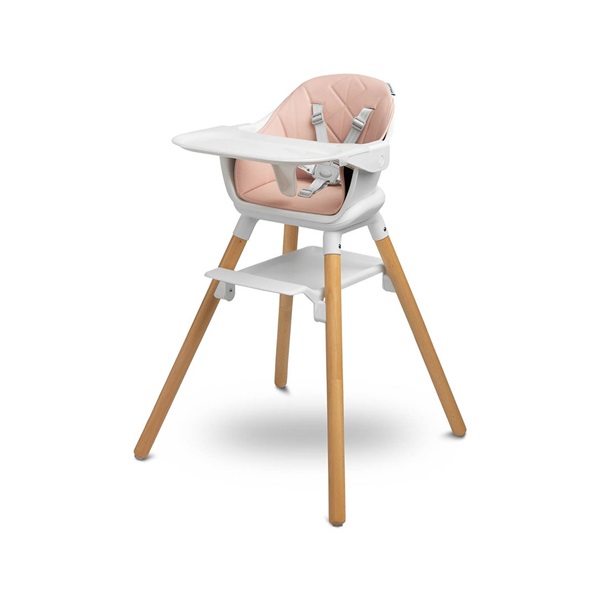 Jedálenská stolička CARETERO Bravo pink