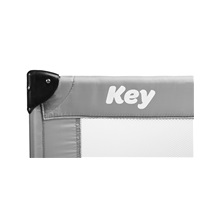 Cestovná postieľka CARETERO Key grey