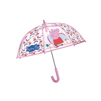 Detský dáždnik Perletti Peppa Pig transparent