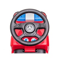 Detské odrážadlo so zvukom Mercedes Milly Mally POŽIARNICI červené