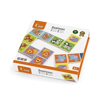 Drevená hra Domino pre deti Viga