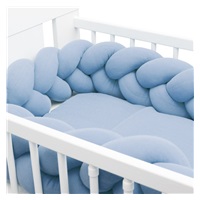 Mušelínové 2-dielne posteľné obliečky New Baby modrá