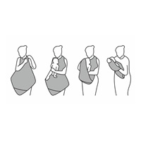 Detská osuška so žinkou a ručníkom Belisima Swaddle béžová