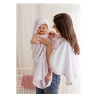 Detská osuška so žinkou a ručníkom Belisima Swaddle béžová
