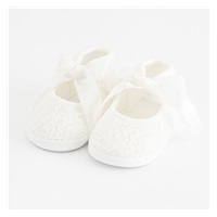 Dojčenské krajkové capačky New Baby béžová 6-12 m
