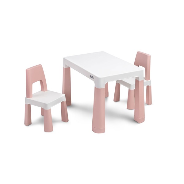 Súprava detského stola a 2 kresiel Toyz MONTI pink