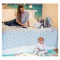 Plyšová hračka s hrkálkou Baby Ono Sova mätová