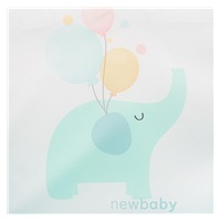 Detské rozkladacie kreslo New Baby Elephant mätová