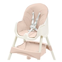 Jedálenská stolička Baby Mix Nora dusty pink